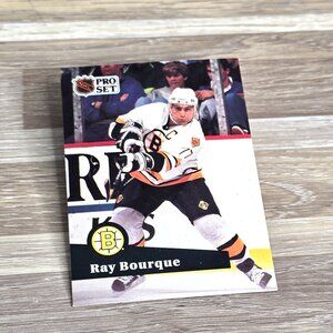 NHL Hockey Card 1991 Ray Bourque Boston Bruins No 9